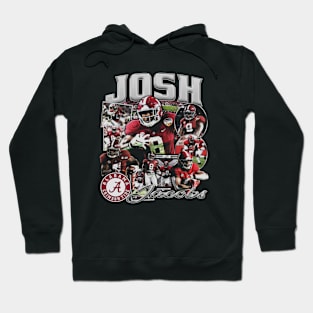 Josh Jacobs College Vintage Bootleg Hoodie